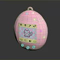 Game machine electronic chicken hand game machine hand game machine handheld game machine computer 3d model