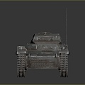 Modern Tank World War II Tank World War I Tank 3d model