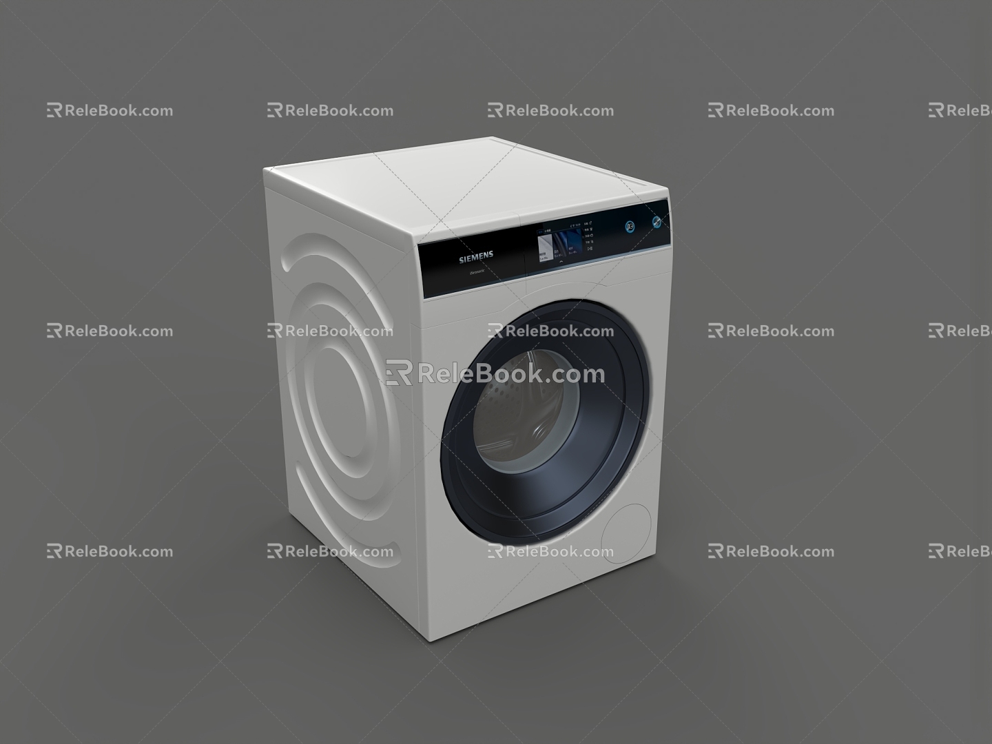 Siemens washing machine drum washing machine high-end washing machine 3d model