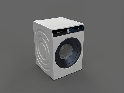 Siemens washing machine drum washing machine high-end washing machine 3d model