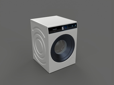 Siemens washing machine drum washing machine high-end washing machine 3d model