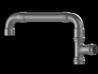 Modern Piping 3d model