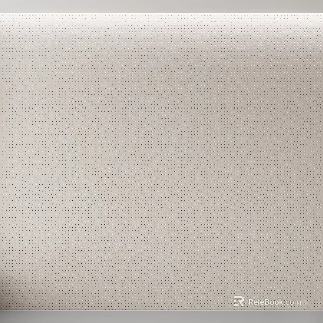 Light Gray Textured Wall For Interior Decoration 3d model