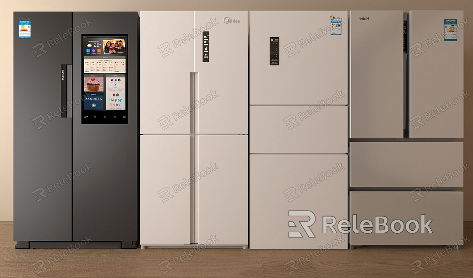 Modern Refrigerator Freezer Embedded Refrigerator Double Door Refrigerator model