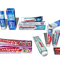 Modern toothpaste 3d model