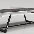 Modern Table Tennis Table With Net Paddle And Ball For Sports Equipment