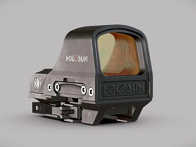 HOLOUN Tactical Red Dot Sight Featuring Compact Design Durable Construction Clear Lens For Shooting Accuracy 3d model
