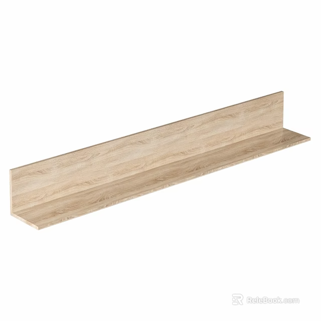 Modern Light Wood Double Sofa With Simple Design And Comfortable Seats 3d model 