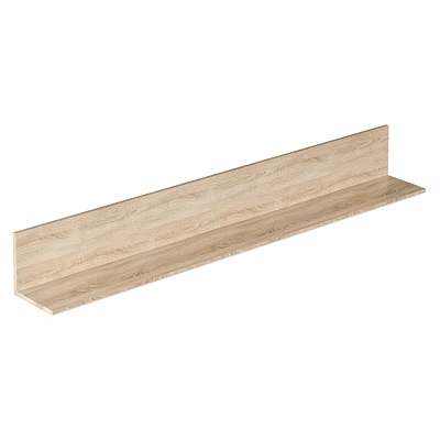 Modern Light Wood Double Sofa With Simple Design And Comfortable Seats 3d model