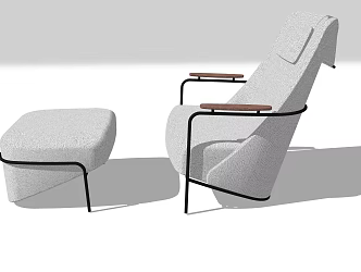 Modern Sofa Chair Leisure Chair 3d model