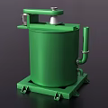vertical mixing barrel mixing barrel 3d model