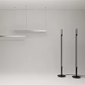 Modern lamps and lanterns combination Cai lie strong gap light lamp chandelier floor lamp 3d model