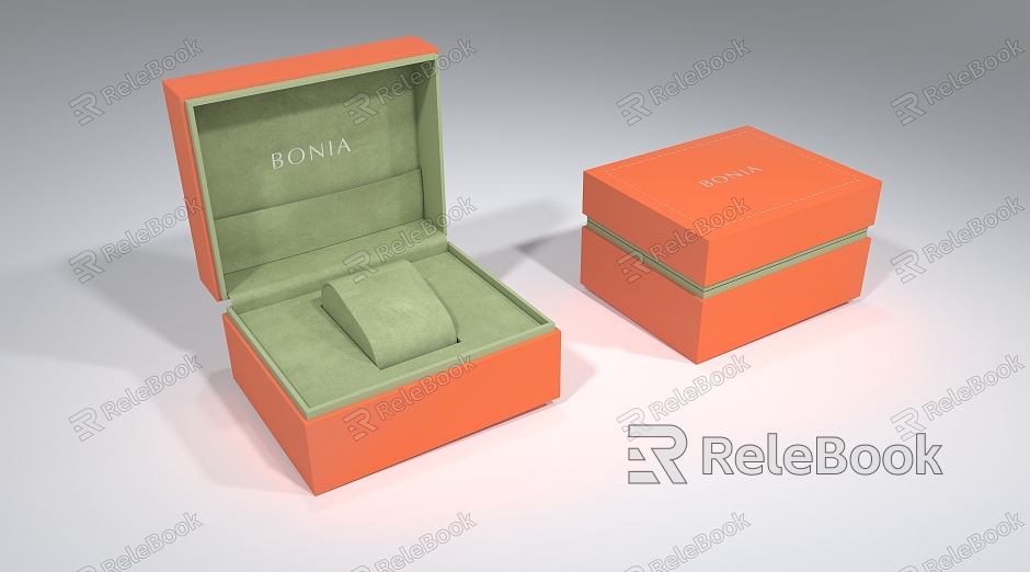 Gift box gift box watch box watch watch box packaging box model