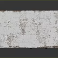 Distressed White Wooden Cabinet With Single Door And Four Drawers Vintage Storage Furniture Design