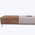 Modern Bed End Stool Bed End Stool Sofa Bench 3d model