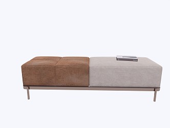 Modern Bed End Stool Bed End Stool Sofa Bench 3d model