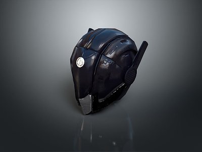 Sci-Fi Helmet Alien Helmet-Helmet High Tech Helmet Game Helmet 3d model