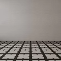 Black And White Checkerboard Wooden Flooring For Modern Bright Home Interior