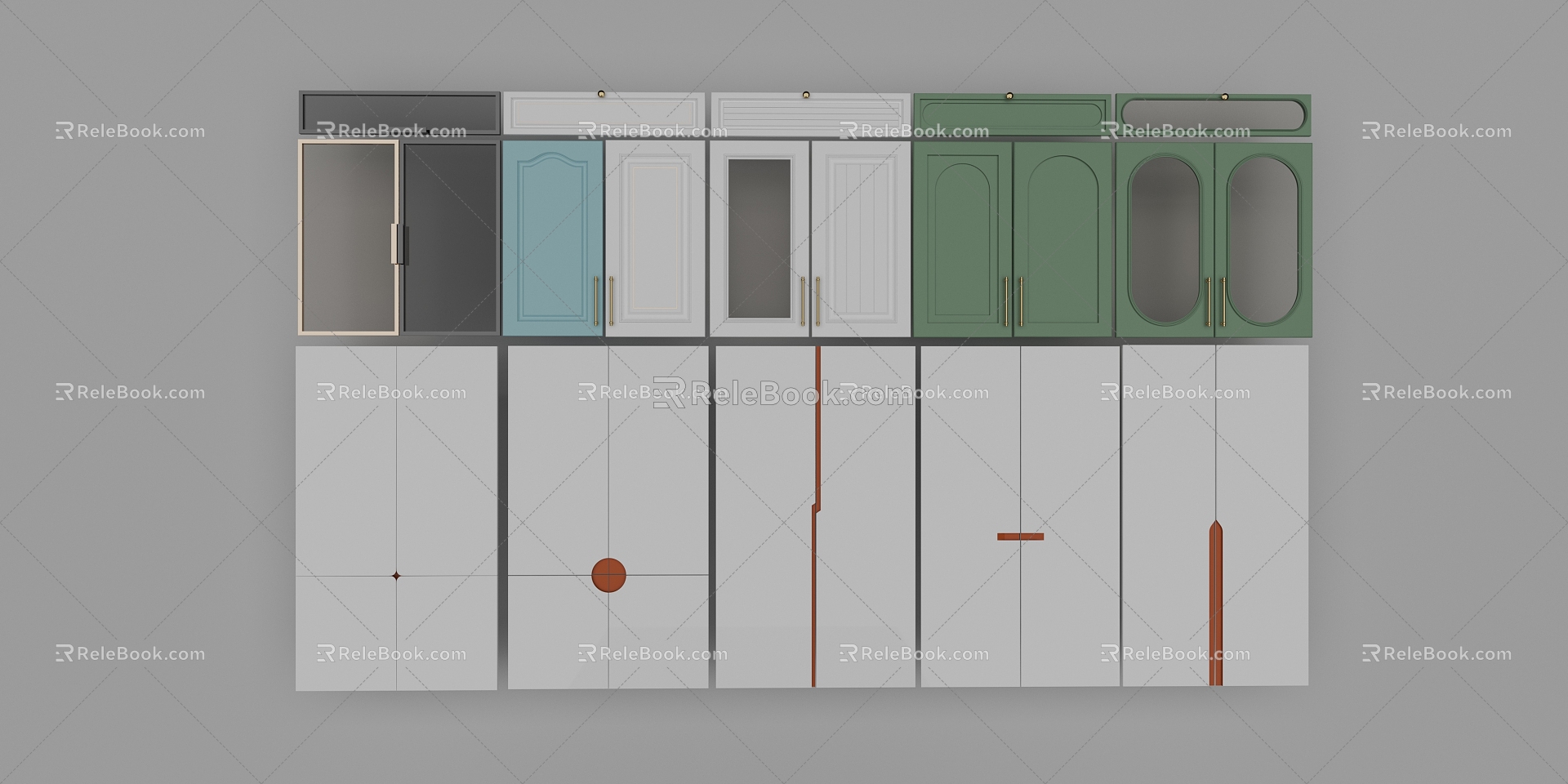 Cabinet door 3d model