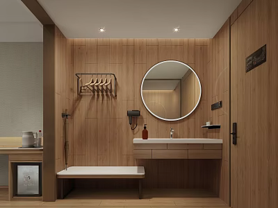 Hotel Toilet 3d model