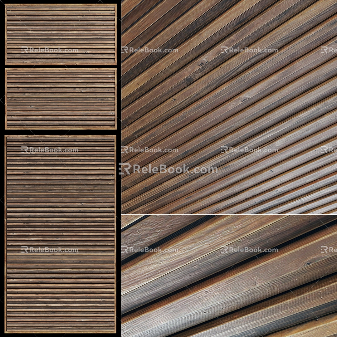 Nordic Ceiling Blats Ceiling Beam 3d model