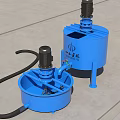 Blue Industrial Mixing Tanks With Electric Motors And Stands Shuangyu Brand Equipment Featuring Connecting Hoses