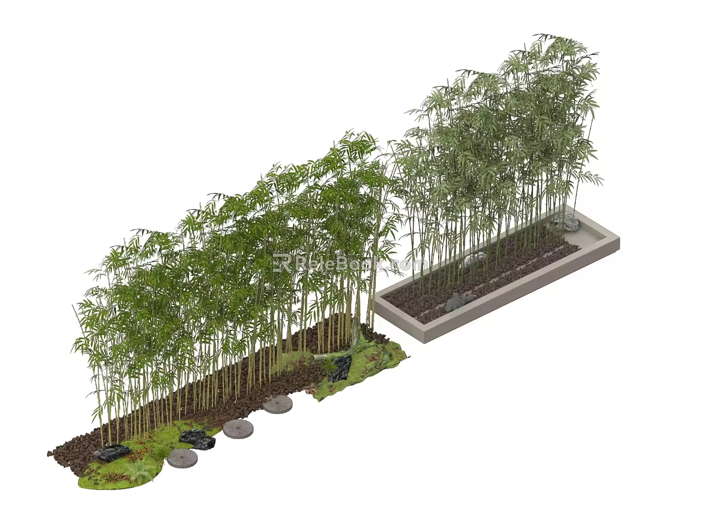 Bamboo 3d model
