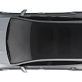 Sleek Silver Sporty Car Design With AMG Styling Black Alloy Wheels And Streamlined Body