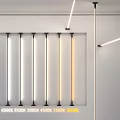 LED Light Display With Various Color Temperatures 6500K to 2700K in White Room