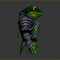 Frog Poison Frog Game Frog Reptile Cold Blooded Animal Reptile 3d model