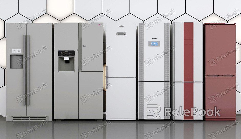 Modern refrigerator refrigerator combination model