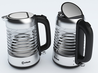 Modern Electric Kettle 3d model