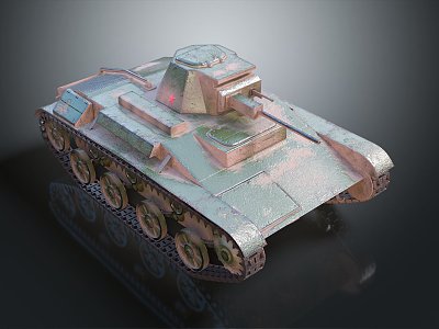 Industrial LOFT Tank World War II Tank World War I Tank Heavy Tank 3d model