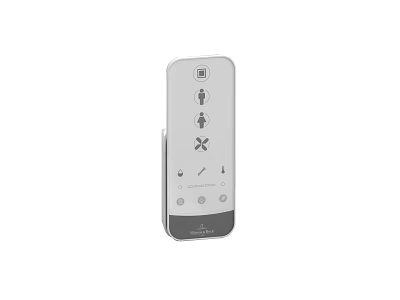 Smart Toilet Electronic Remote Control Panel With Flush Dry And Clean Functions 3d model