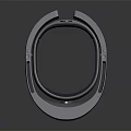 Elegant Silver Gray Hoop Jewelry With Transparent Accent Modern Fashion Accessory Design For Women