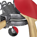 Luxury Table Tennis Equipment With LV Case Paddle And Balls