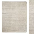 Beige Square Area Rug With Woven Texture For Modern Living Room Decor