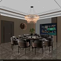 Modern Hotpot Restaurant Interior With Dining Tables Yellow Chairs And Hotpot Dishes