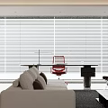 Modern Living Dining Room Interior With Large Sofa Coffee Table And Pendant Lights