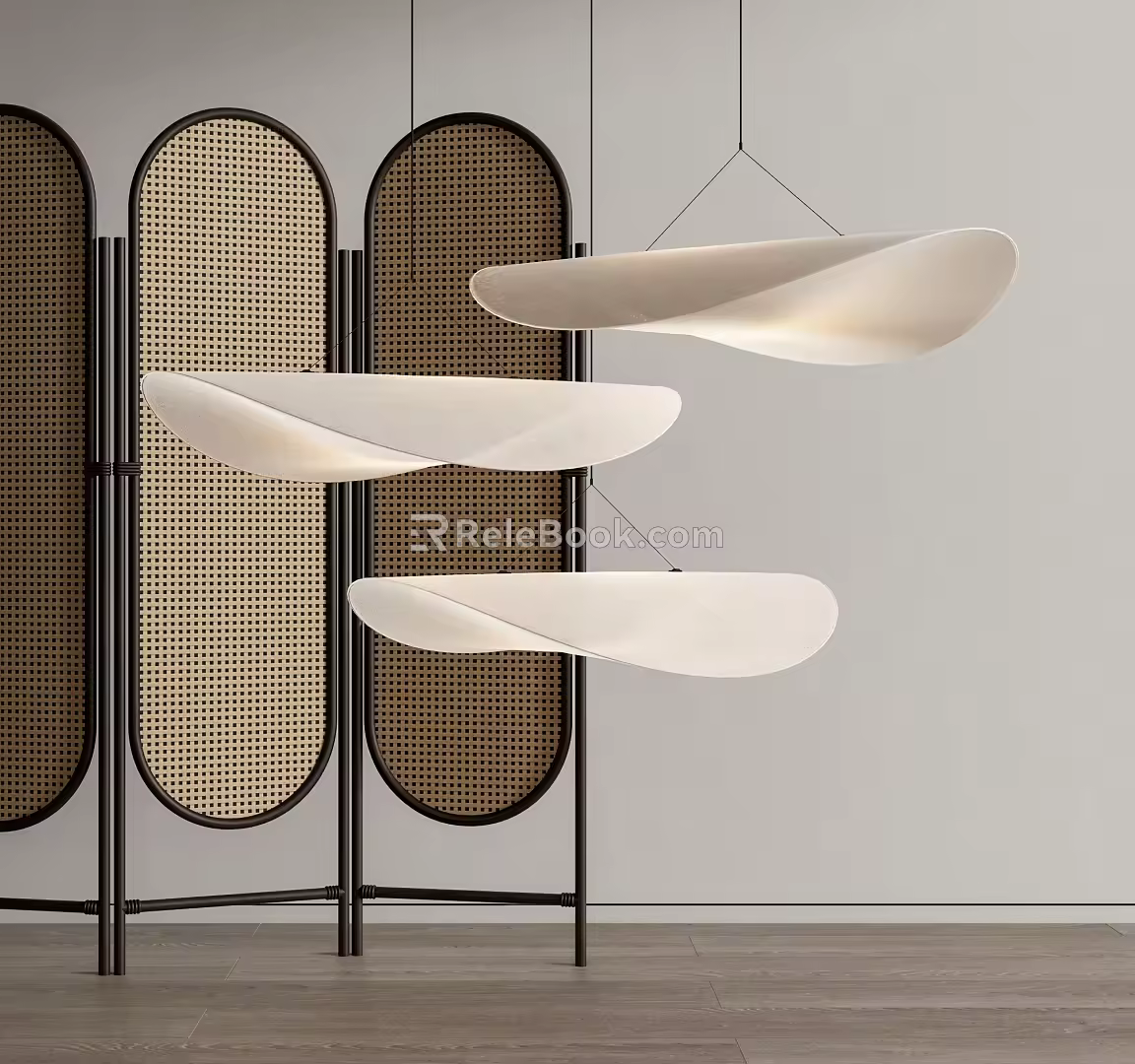 Chandelier combination 3d model
