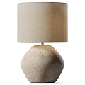 Elements Table Lamp Stone Table Lamp Fabric Table Lamp 3d model