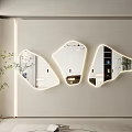 Modern Mirror Dressing Mirror Art Mirror Alien Mirror Floor Mirror Irregular Mirror Full-length Mirror 3d model