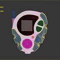 Modern game machine Tyranno digital machine digital machine 3d model
