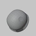 Military Helmet Weapon 3d model