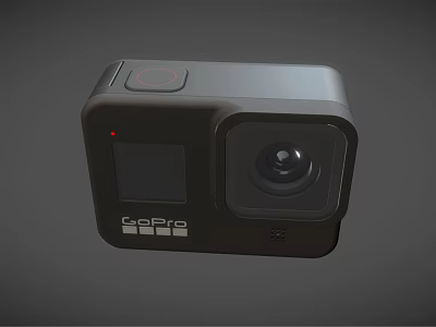 GoPro Hero Digital Action Camera With 4K Video Recording And Waterproof Design For Sports 3d model