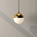 Modern Lighting Combination With Spherical Chandeliers Wall Lamps And Circular Pendant Lights
