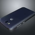 Huawei Smartphone Back View Featuring Dark Blue Design And Camera Module 3d model