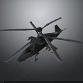 Futuristic Aerospace Vehicle With Multiple Rotors And Blue Accent Lines For Space Exploration