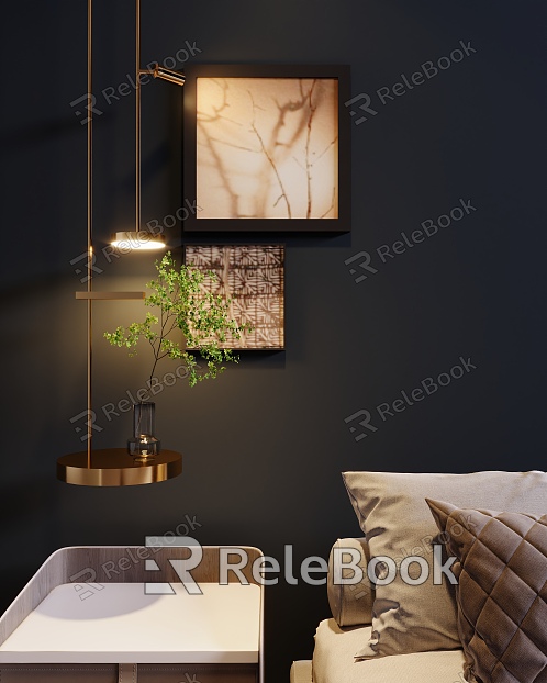 Advanced hanging picture chandelier model