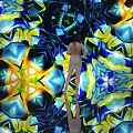 Commercial Interactive Floor Projection Equipment With Colorful Dynamic Patterns For Business Venues